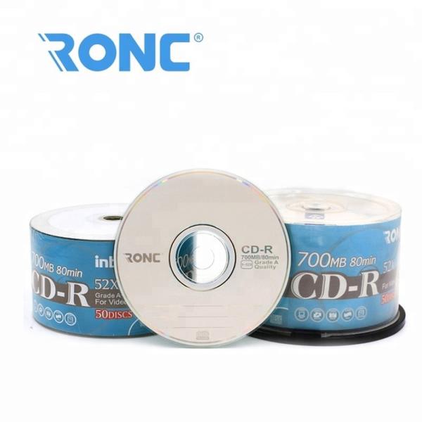 سی دی خام معمولی برند Ronc بسته 50 عددی