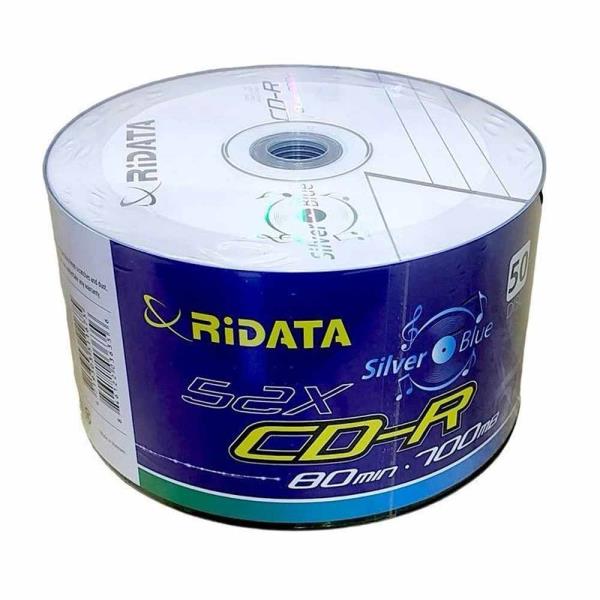 سی دی خام ری دیتا Ridata CD-R بسته 50 عددی